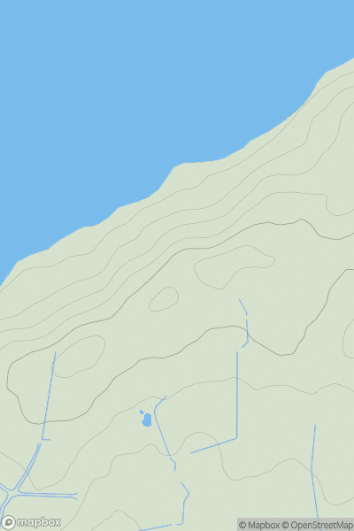 Thumbnail image for Cranmore Hill [South East England] showing contour plot for surrounding peak